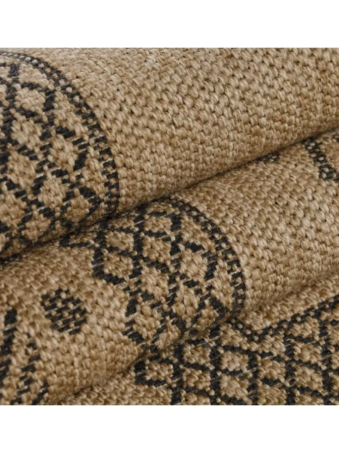 Outdoor Teppich DHAKA Schwarz