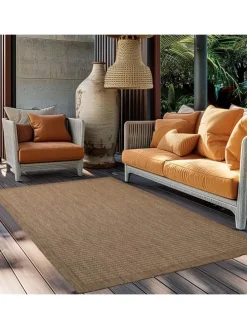 Outdoor Teppich GIZA Braun