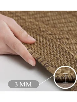 Outdoor Teppich GIZA Braun