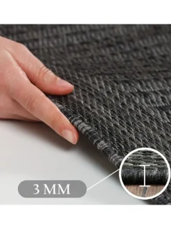 Outdoor Teppich GIZA Schwarz