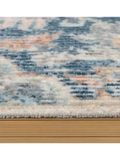 Outdoor Teppich Orientalisch Vintage Balkon, Terrasse in Blau