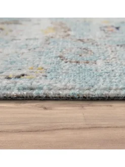 Outdoor Teppich Orient-Vintage Balkon, Terrasse schmutzabweisend in Mehrfarbig