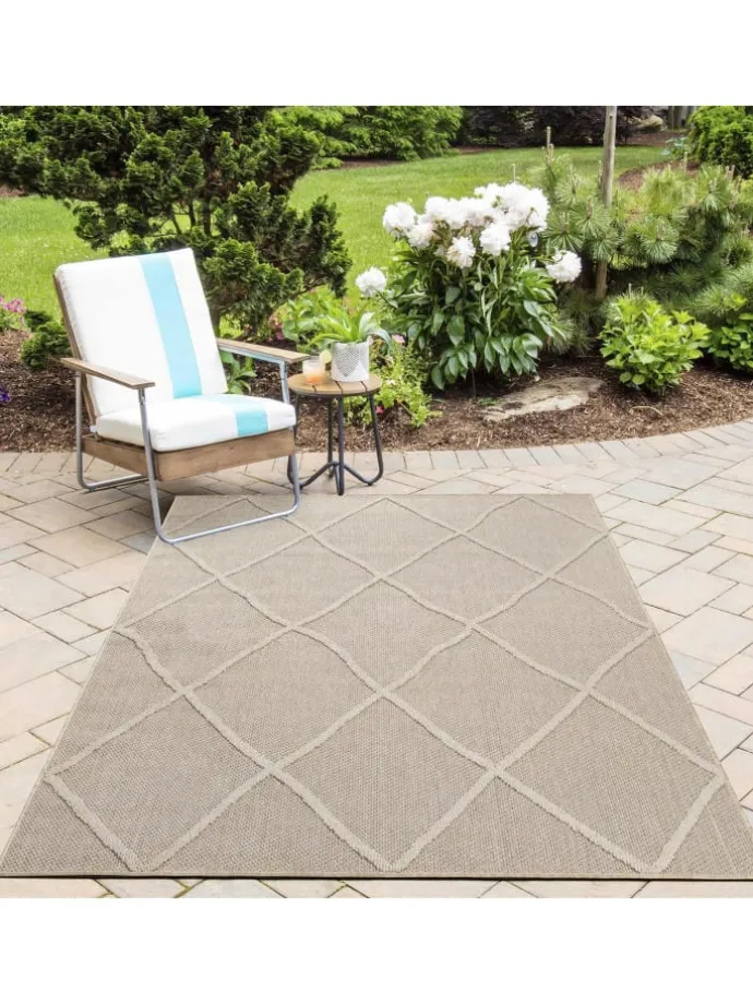Outdoor Teppich PATARA Beige