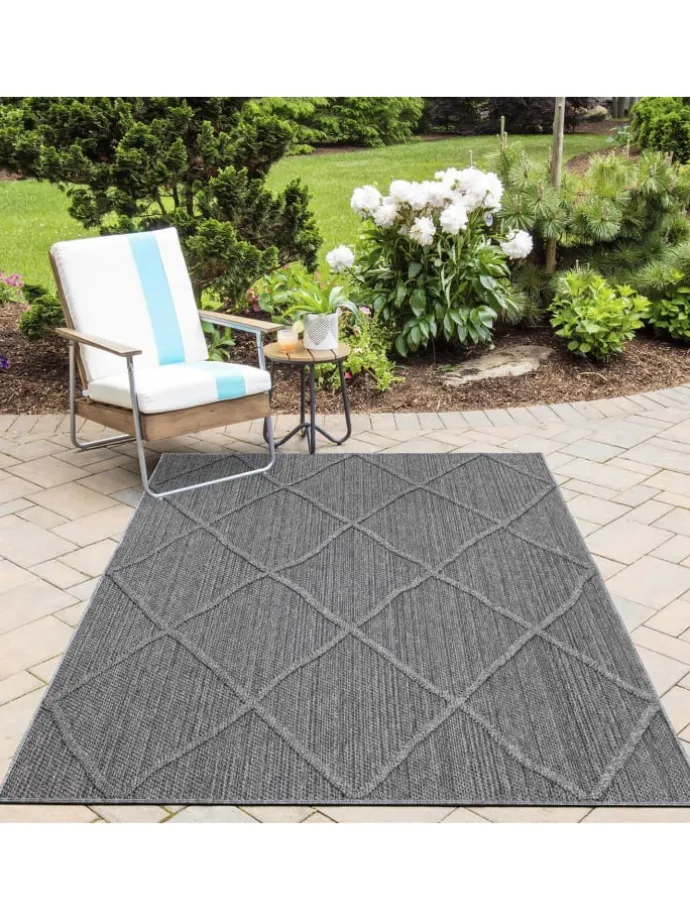 Outdoor Teppich PATARA Grau