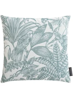 Outdoor-Kissenhülle "Nassau" in Petrol - (L)40 x (B)40 cm