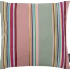 Outdoor-Kissenhülle "Saint Tropez" in Mint/ Rosa - (L)40 x (B)40 cm