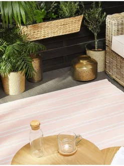 Outdoorteppich AKYAR in Rosa - (W) 140 x (H) 1 x (L) 200 cm