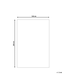 Outdoorteppich AKYAR in Rosa - (W) 140 x (H) 1 x (L) 200 cm