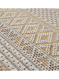Outdoorteppich Calgary C in Beige Yellow