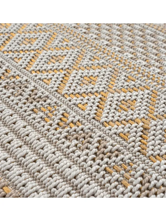 Outdoorteppich Calgary C in Beige Yellow