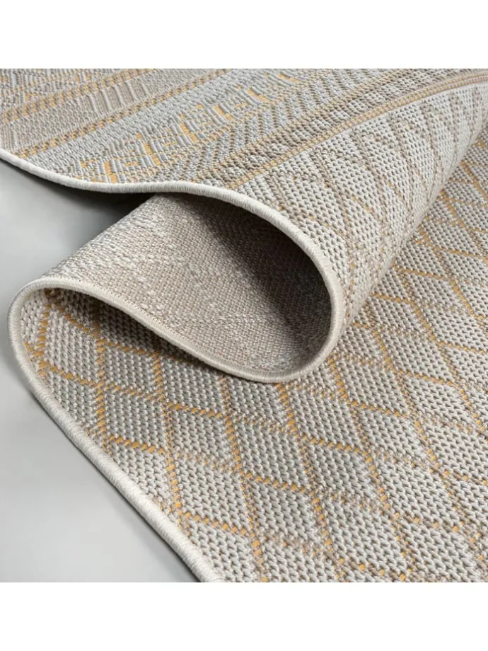 Outdoorteppich Calgary C in Beige Yellow