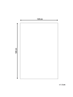 Outdoorteppich KOTA in Gelb/Weiß - (W) 120 x (H) 0.5 x (L) 180 cm