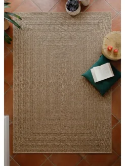 Outdoorteppich Layo in natur