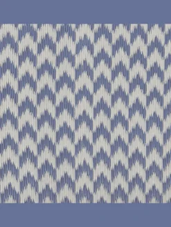 Outdoorteppich MANGO in Blau/Weiß - (W) 60 x (H) 0.5 x (L) 90 cm