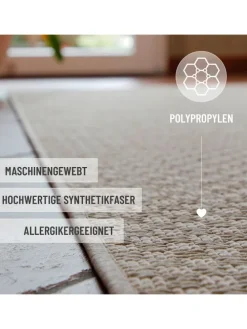 Outdoorteppich Miami South Beach in beige creme