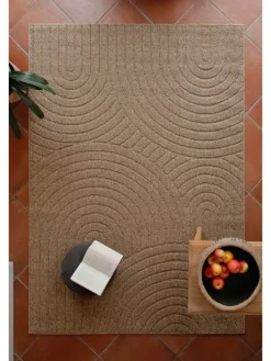 Outdoorteppich Monoq in natur