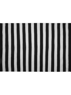 Outdoorteppich TAVAS in Schwarz/Weiß - (W) 160 x (H) 0.7 x (L) 230 cm