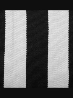 Outdoorteppich TAVAS in Schwarz/Weiß - (W) 160 x (H) 0.7 x (L) 230 cm