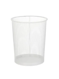 Papierkorb in Weiß - Ø 29,5 cm