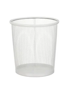 Papierkorb in Weiß - Ø 23 cm