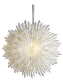 Papierstern "Ice" in Weiß - Ø 70 cm