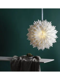 Papierstern "Ice" in Weiß - Ø 70 cm