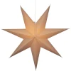 Papierstern "Plain" in Beige - Ø 90 cm
