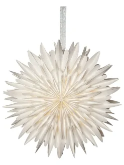 Papierstern "Winter" in Weiß - Ø 60 cm