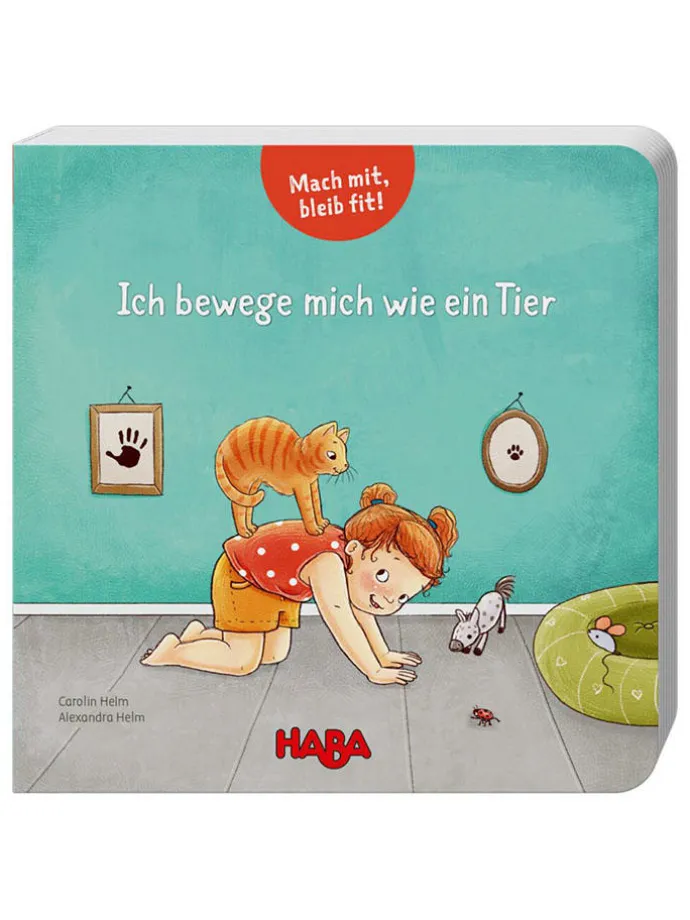 Pappbilderbuch "Ich bewege mich" - ab 2 Jahren