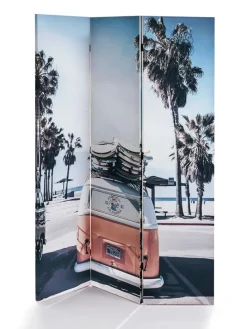 Paravent CALIFORNIA in Rosa