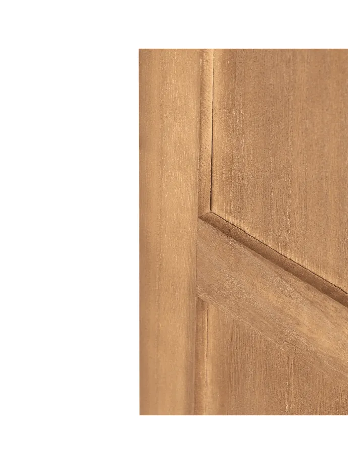 Paravent CERTOSA in Braun - (W) 163 x (H) 170 x (L) 2 cm