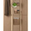 Paravent 170cm 3 tlg. Trennwand in Beige