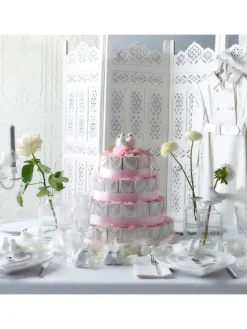 Paravent ESTELLA in Weiß