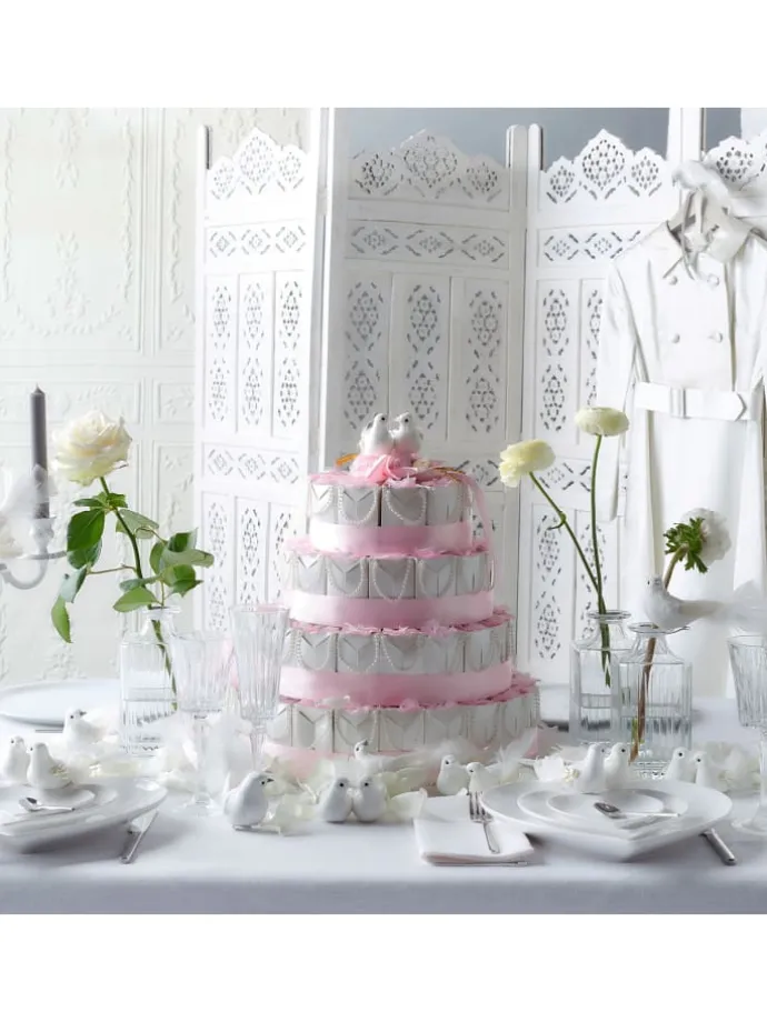 Paravent ESTELLA in Weiß