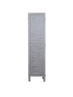 Paravent G30 im Shabby-Look, Grau