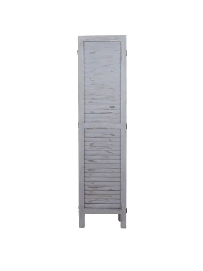 Paravent G30 im Shabby-Look, Grau