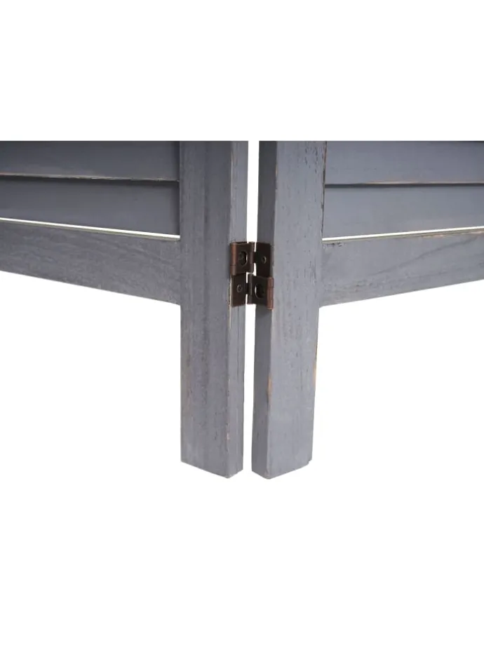 Paravent G30 im Shabby-Look, Grau