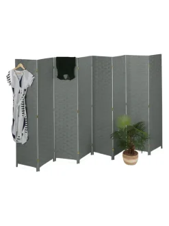 Paravent in Grau - (B)320 x (H)170cm