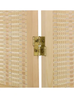 Paravent in Natur - (B)182 x (H)180 cm