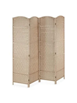 Paravent in Natur - (B)180 x (H)180cm