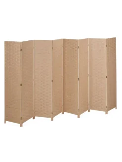 Paravent in Natur - (B)320 x (H)170cm