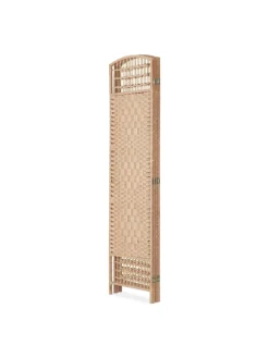 Paravent in Natur- (B)180 x (H)180 cm
