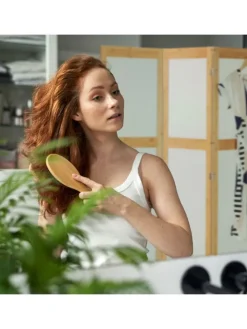 Paravent in Natur/ Weiß - (B)135,5 x (H)168 cm