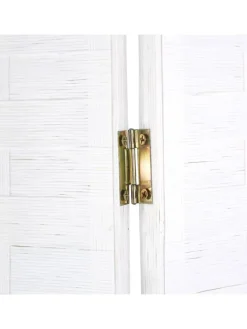 Paravent in Weiß - (B)180 x (H)180 cm