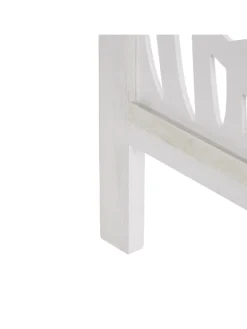 Paravent MELAGO in Weiß - (W) 122 x (H) 170 x (L) 2 cm