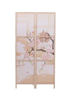 Paravent O70 Naturmotive 170x137cm, Kirschblüten