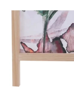 Paravent O70, Naturmotive 170x227cm, Blumen