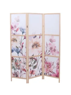 Paravent O70 Naturmotive 170x137cm, Blumen