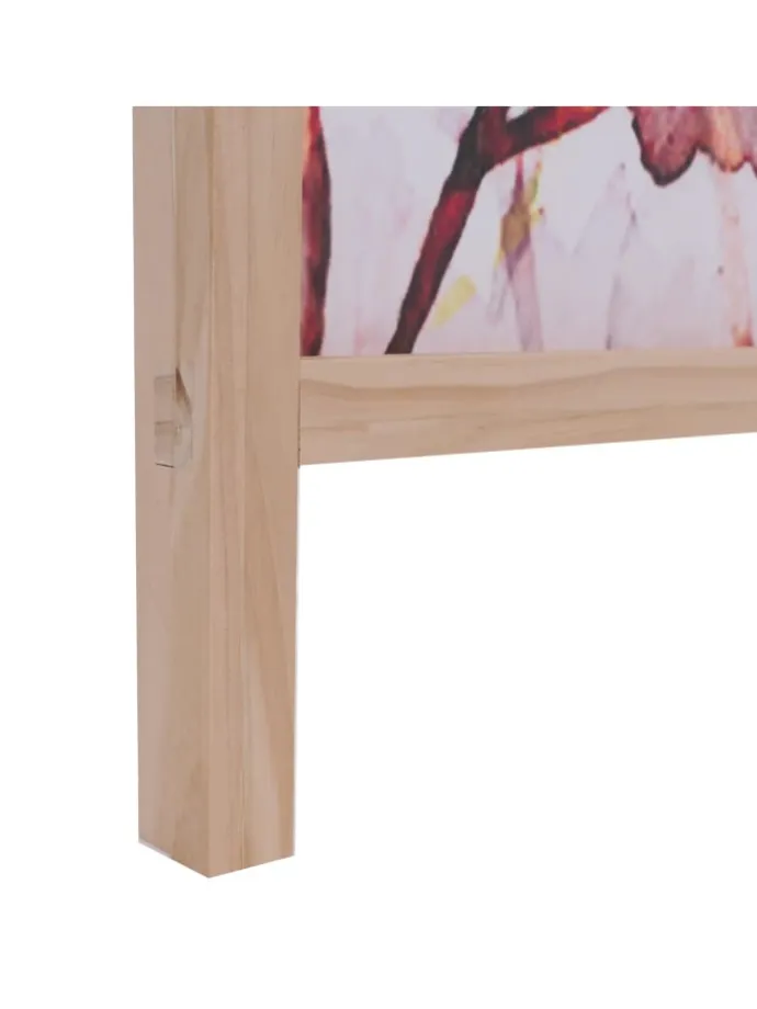 Paravent O70 Naturmotive 170x137cm, Blumen