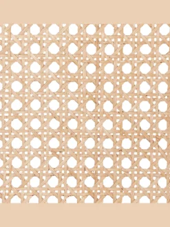 Paravent POTENZA in /Braun/Schwarz - (W) 105 x (H) 180 x (L) 3 cm